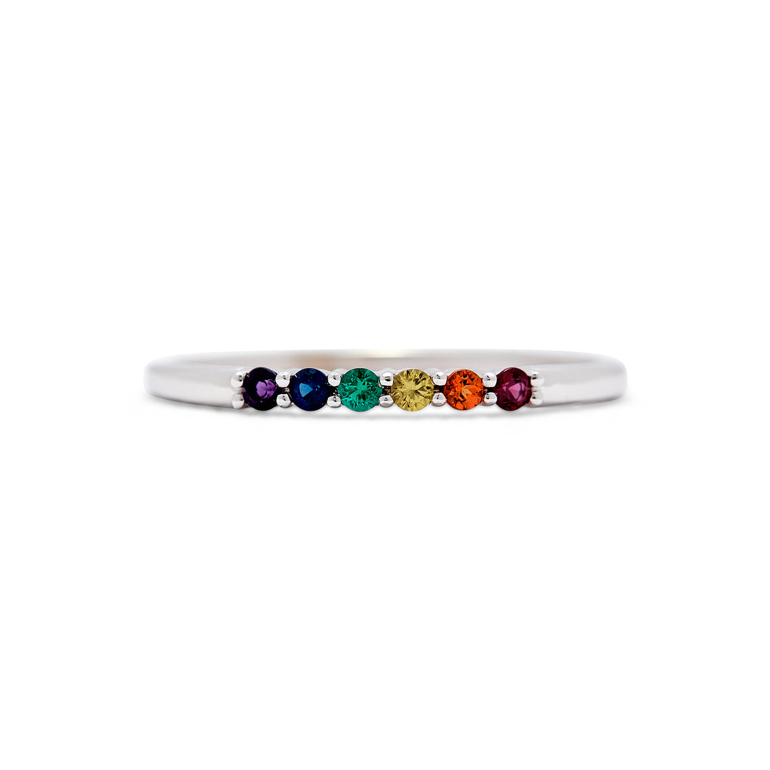 Charlie Rainbow Unity band - Identity Diamonds