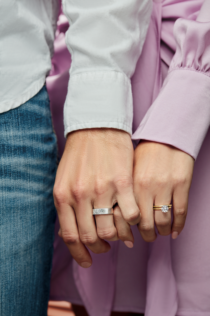 Kate Moissanite Engagement Ring - Identity Diamonds