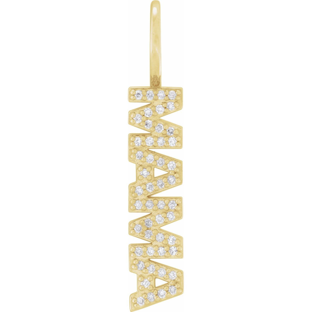 MAMA Diamond Necklace - Identity Diamonds