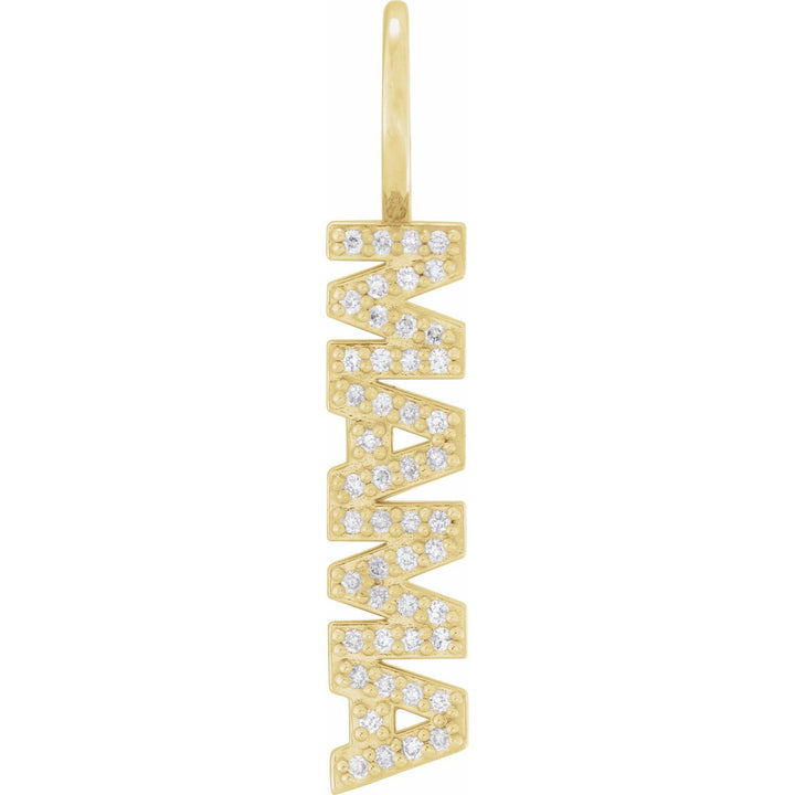 MAMA Diamond Necklace - Identity Diamonds