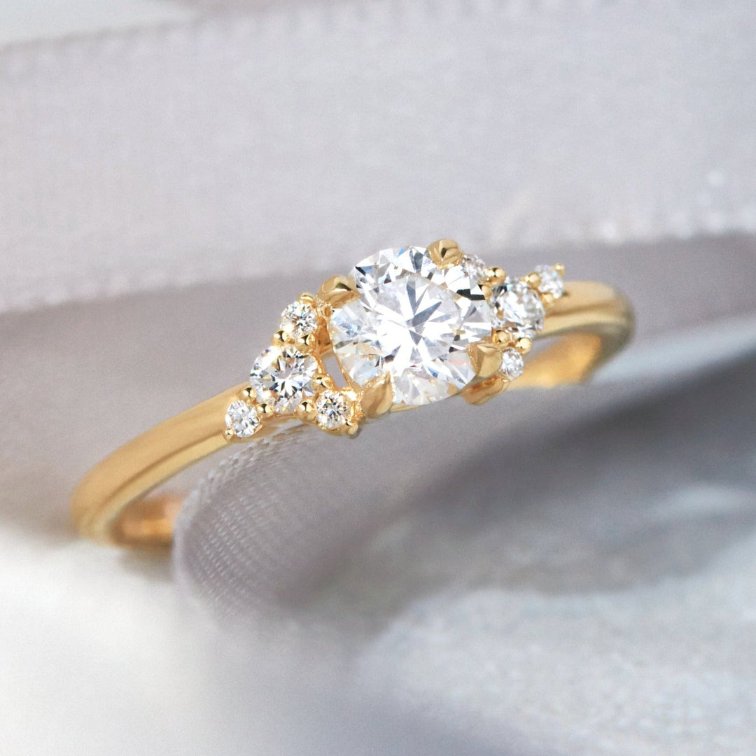 Bree Moissanite Engagement Ring - Identity Diamonds