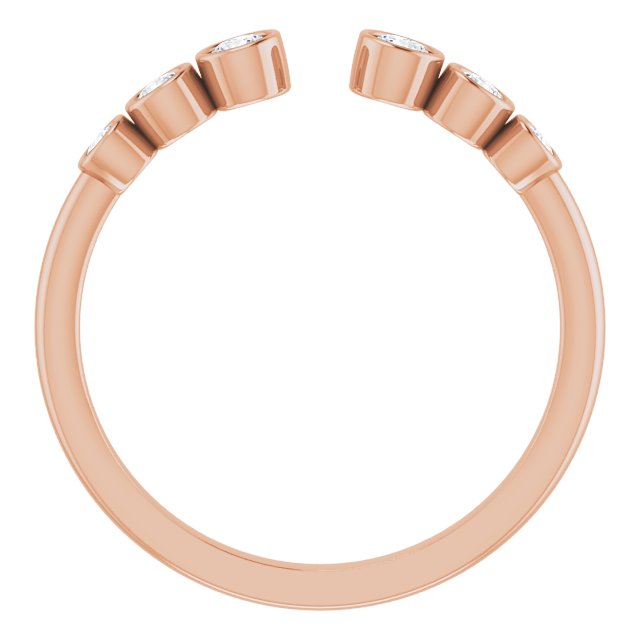 Opal Diamond Bezel Band - Identity Diamonds
