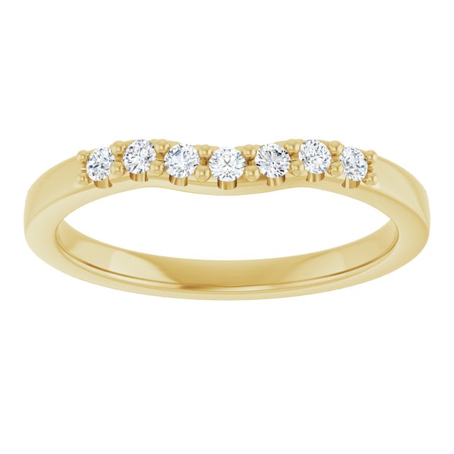 Lucy contour diamond band - Identity Diamonds