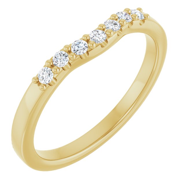 Lucy contour diamond band - Identity Diamonds