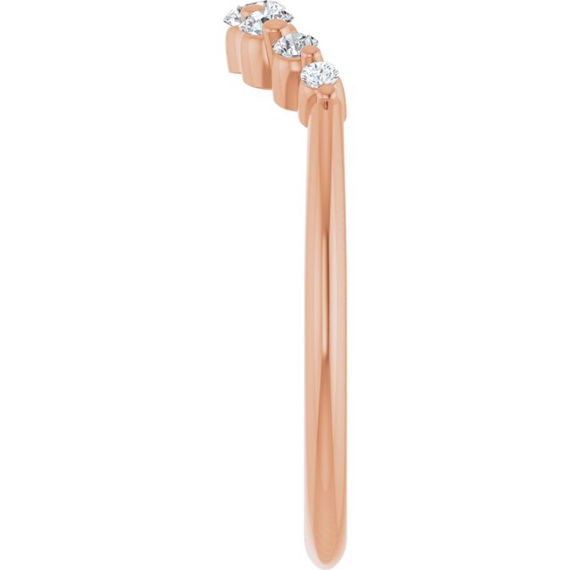 Paris Contour Diamond Band - Identity Diamonds