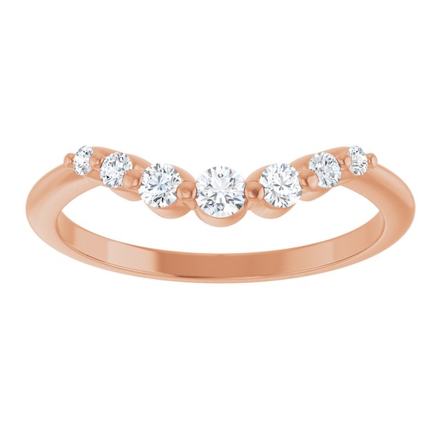 Paris Contour Diamond Band - Identity Diamonds