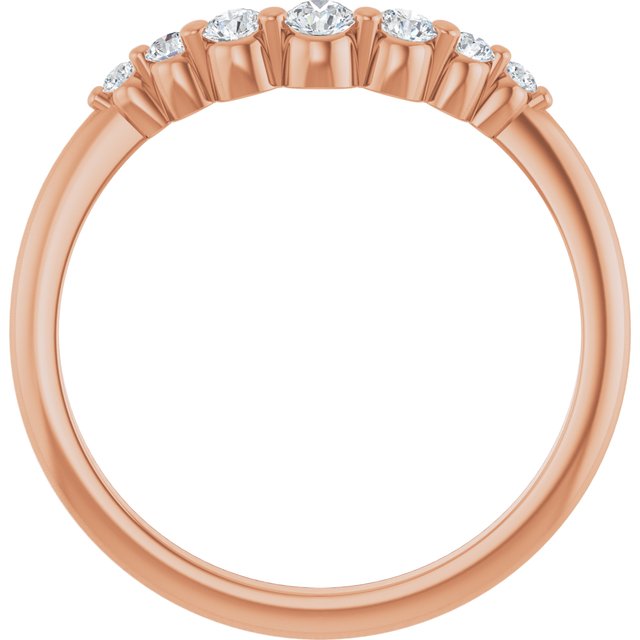 Paris Contour Diamond Band - Identity Diamonds