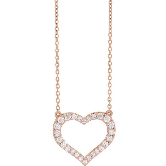 Heart Diamond Necklace - Identity Diamonds