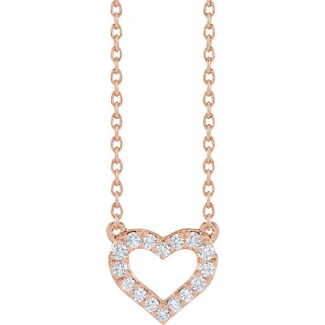 Heart Diamond Necklace - Identity Diamonds