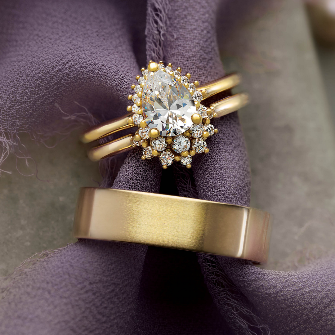 Plain Wide Band - Precious Metal - Identity Diamonds