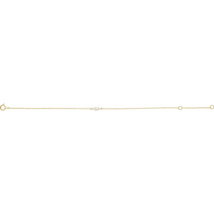 Solitaire Diamond Bracelet - Identity Diamonds