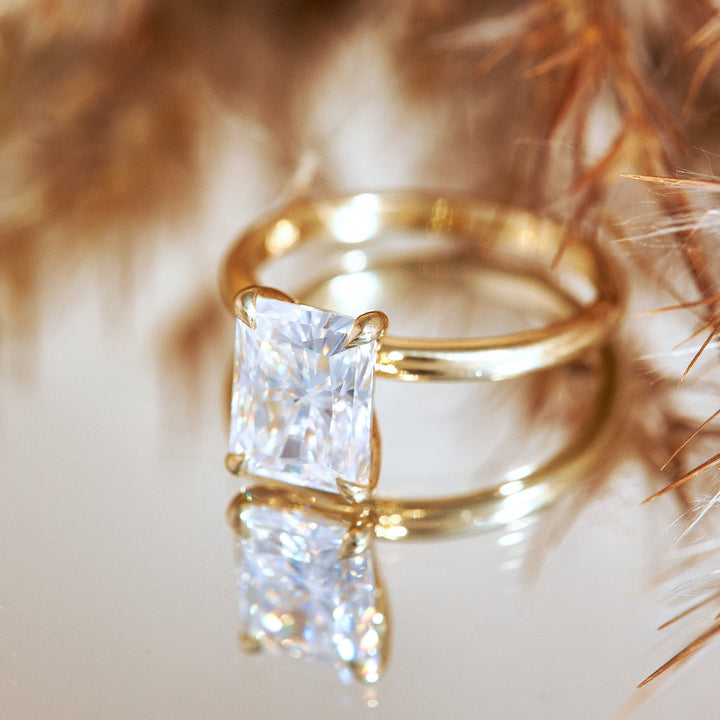 Jenny Radiant Cut Engagement Ring - Identity Diamonds