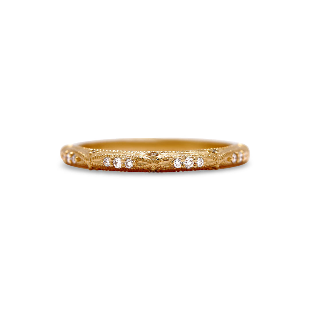 Genevieve Diamond Wedding Band - Identity Diamonds