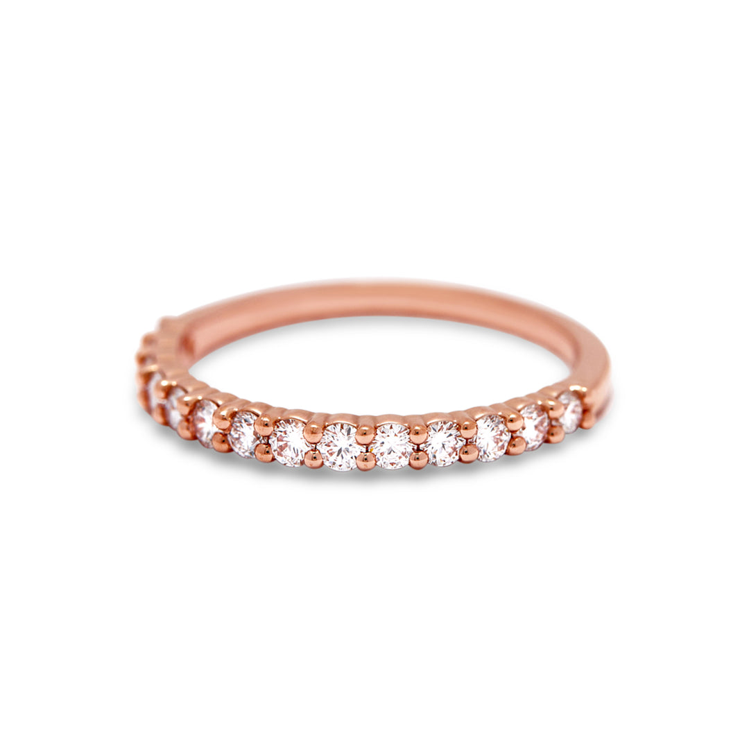 Grace Band - Medium - 1/2 Carat (2mm) - Identity Diamonds