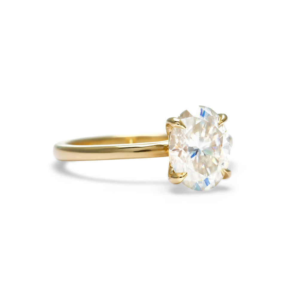 Jenny Oval Cut Diamond Engagement Ring - Identity Diamonds