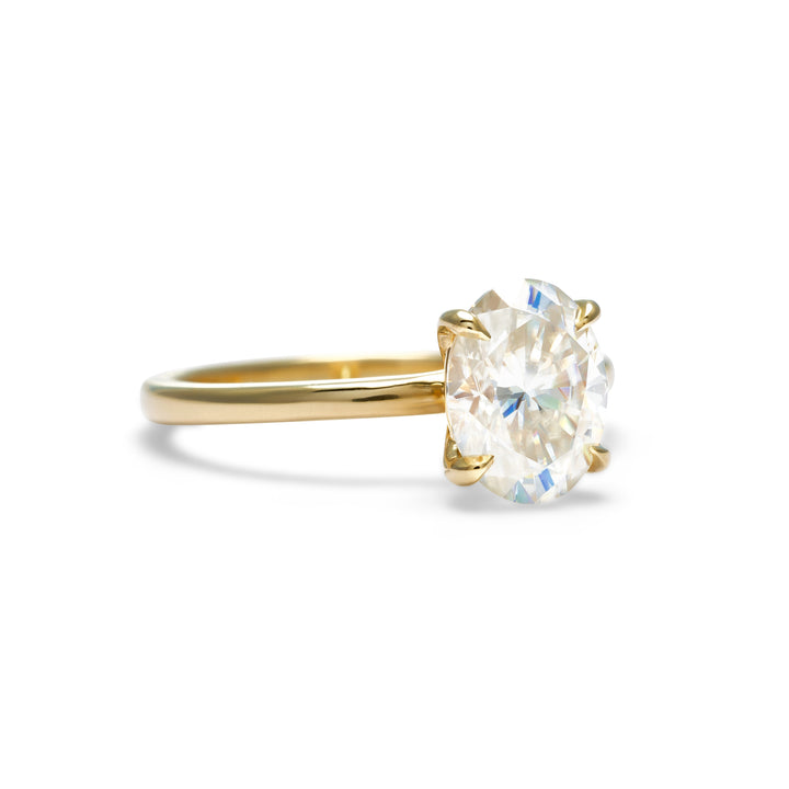 Jenny Oval Cut Diamond Engagement Ring - Identity Diamonds