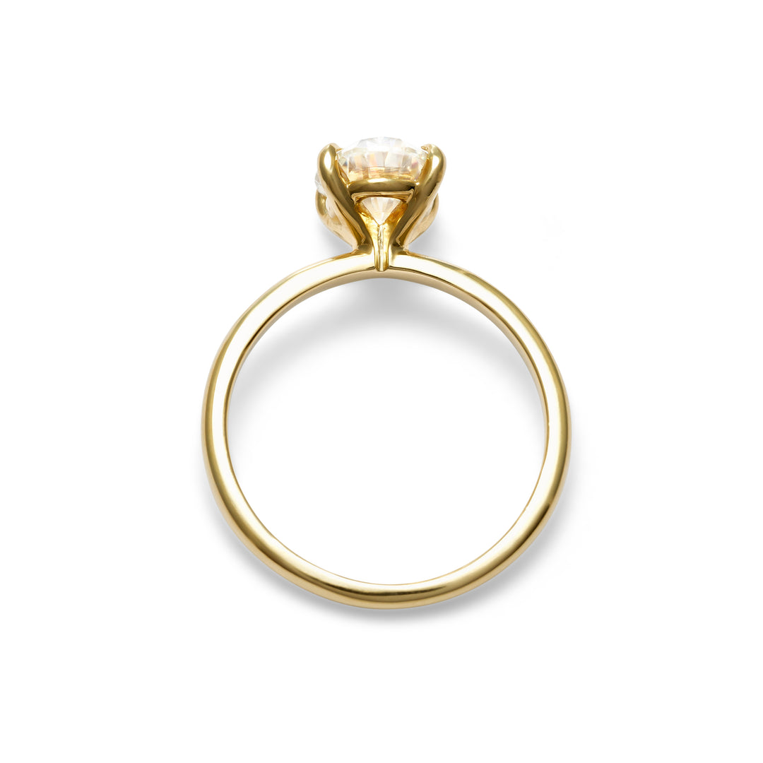 Jenny Oval Cut Diamond Engagement Ring - Identity Diamonds