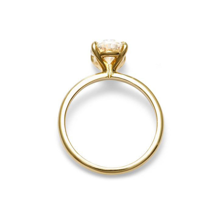 Jenny Oval Cut Diamond Engagement Ring - Identity Diamonds