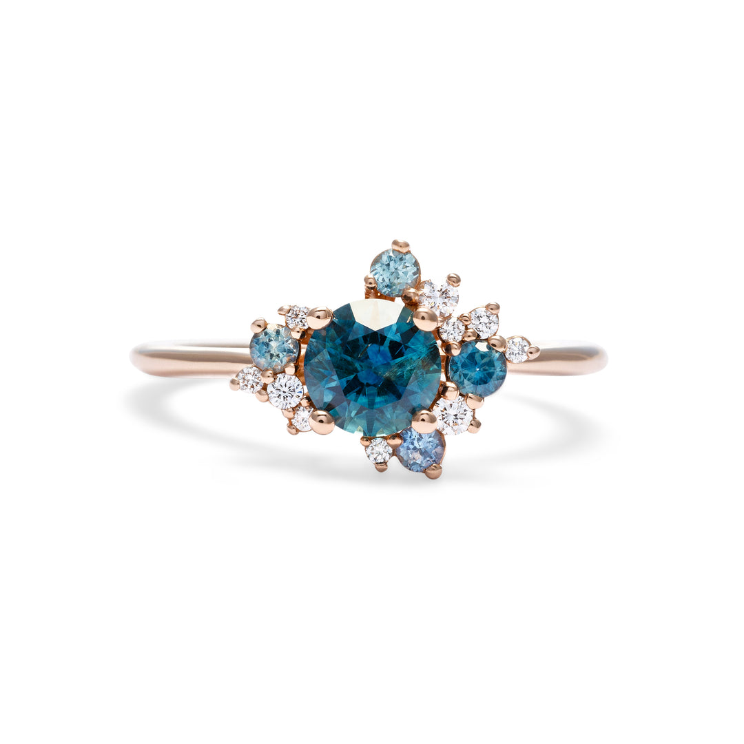 Gwen Montana Sapphire Engagement Ring - Identity Diamonds