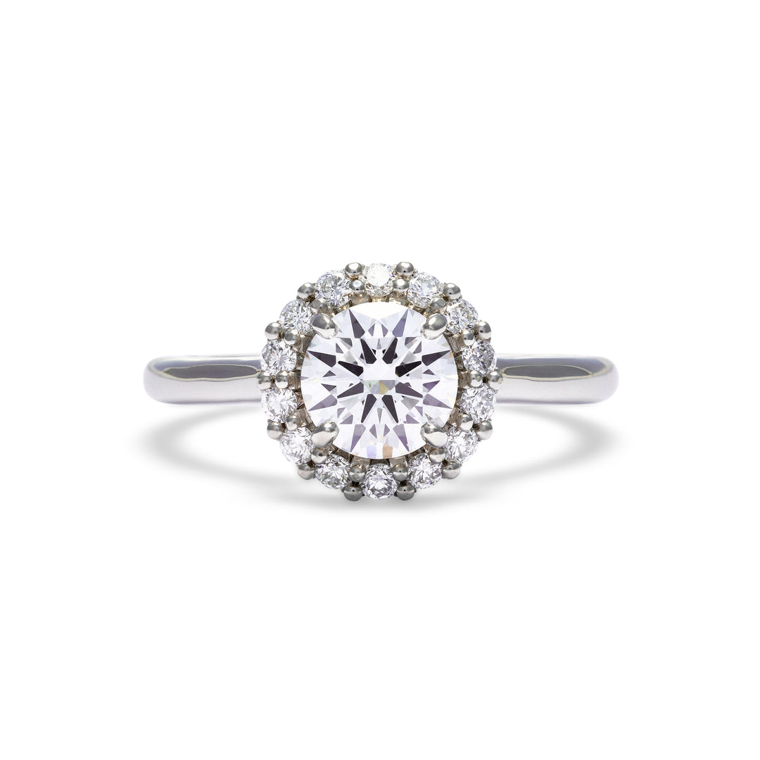 Maribel Moissanite Engagement Ring - Identity Diamonds