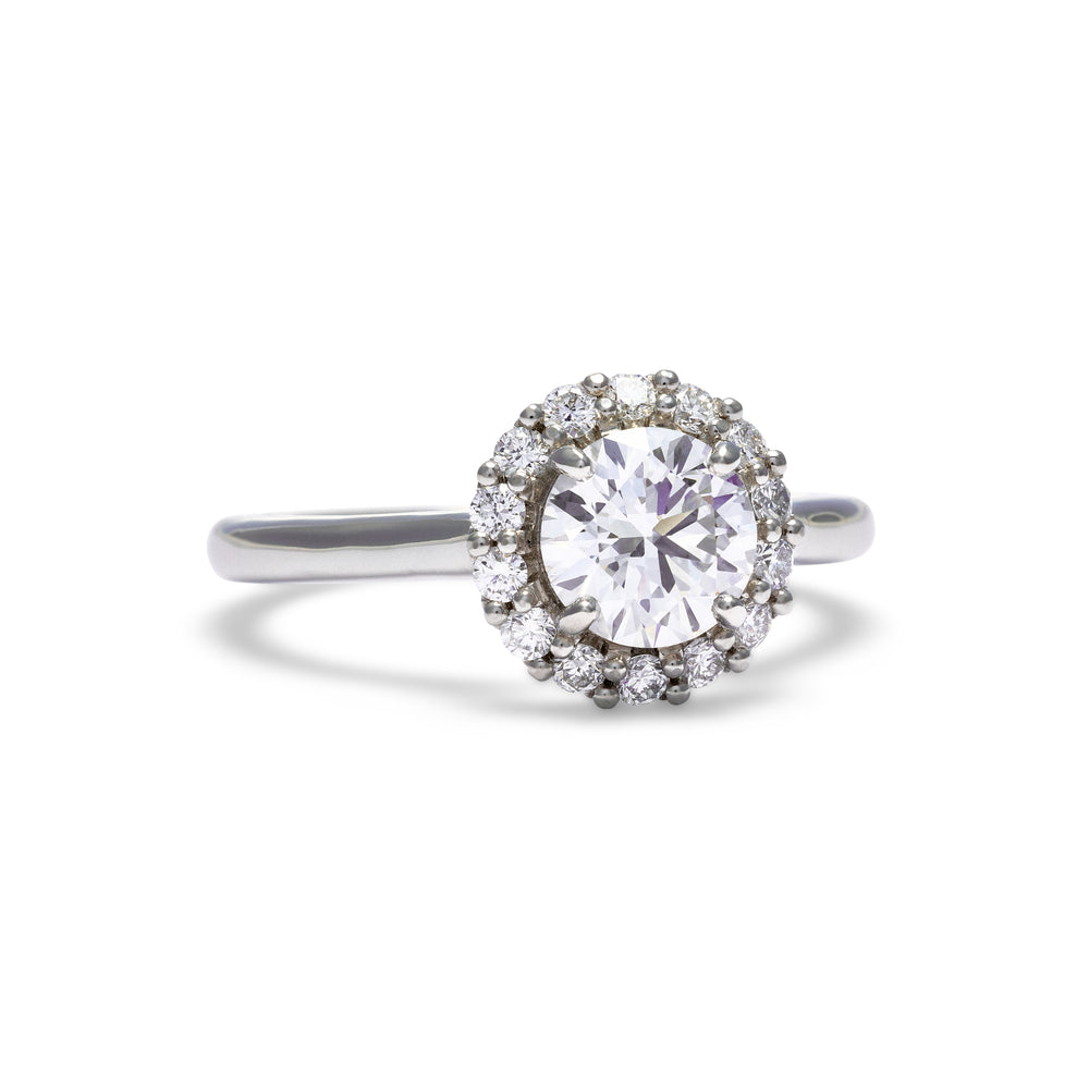 Maribel Moissanite Engagement Ring - Identity Diamonds