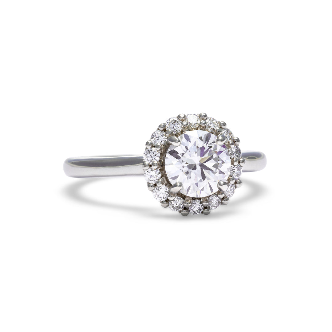 Maribel Moissanite Engagement Ring - Identity Diamonds