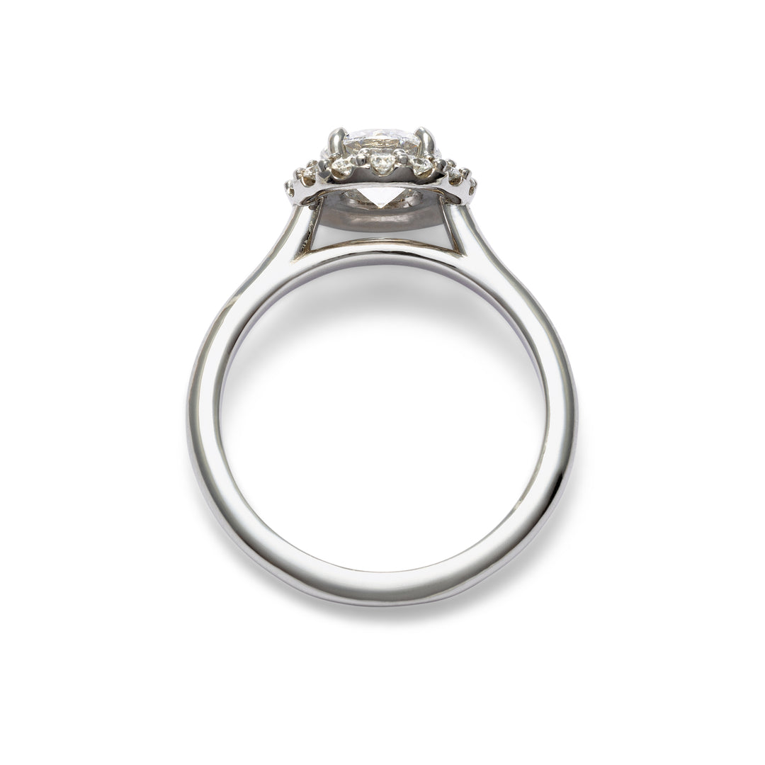 Maribel Moissanite Engagement Ring - Identity Diamonds