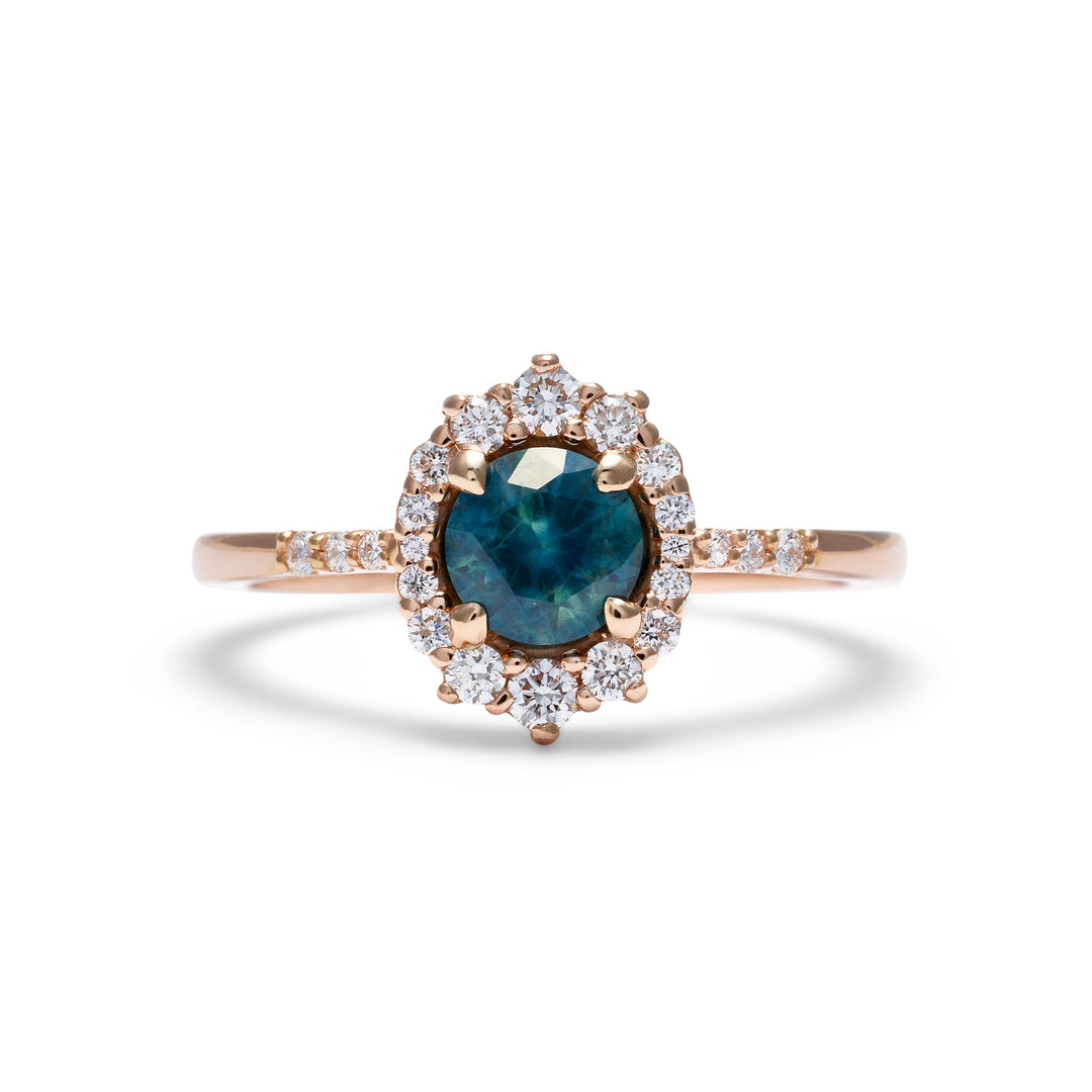 Evelynn Montana Sapphire Engagement Ring - Identity Diamonds