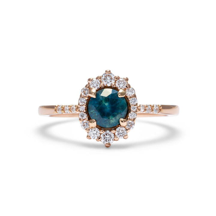 Evelynn Montana Sapphire Engagement Ring - Identity Diamonds