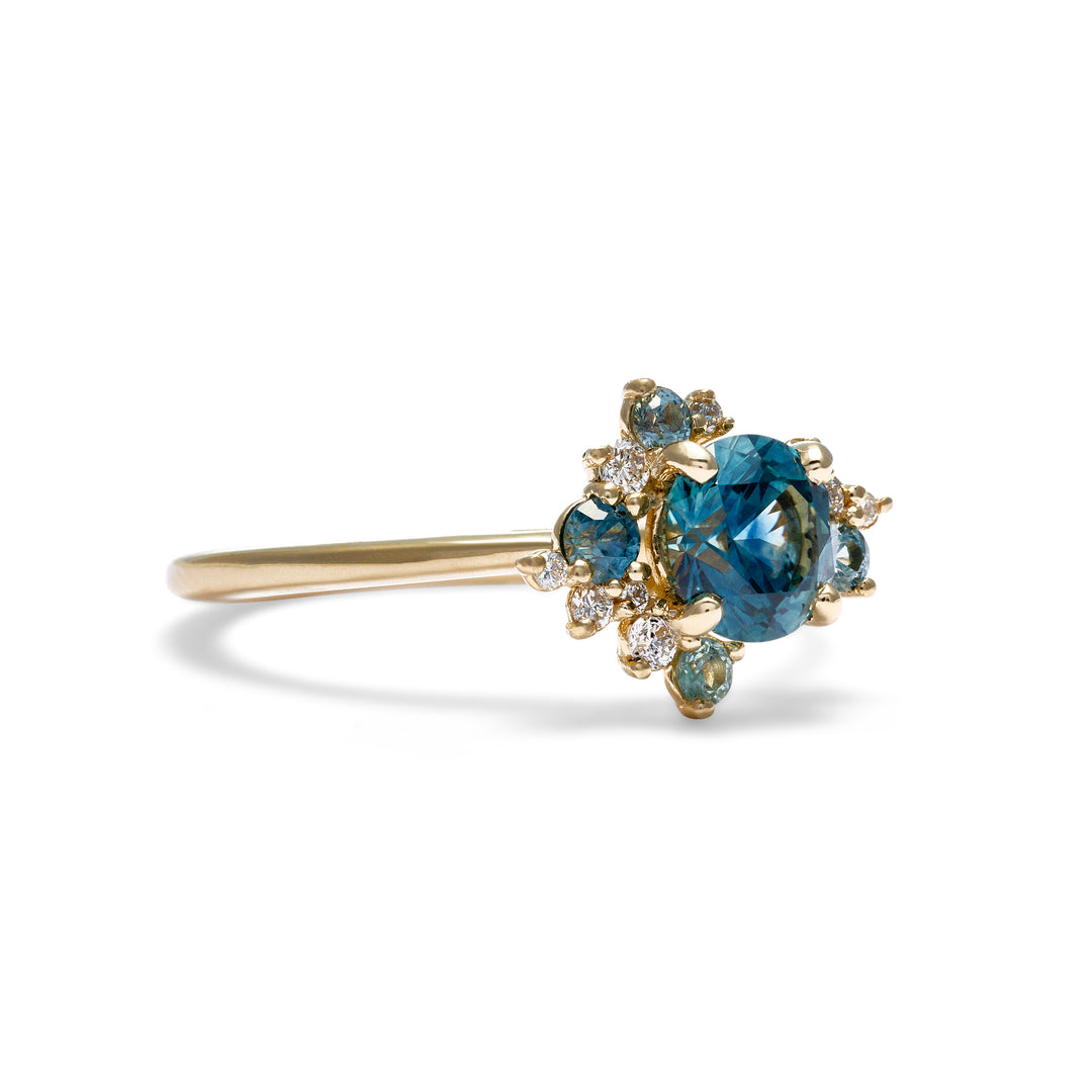 Gwen Montana Sapphire Engagement Ring - Identity Diamonds