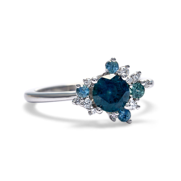 Gwen Montana Sapphire Engagement Ring - Identity Diamonds