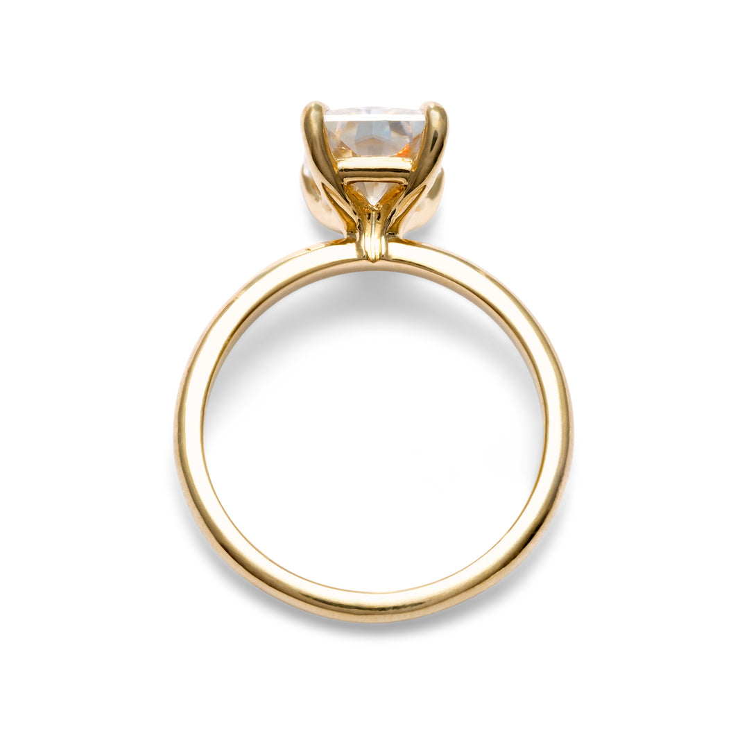 Jenny Radiant Cut Moissanite Engagement Ring - Identity Diamonds