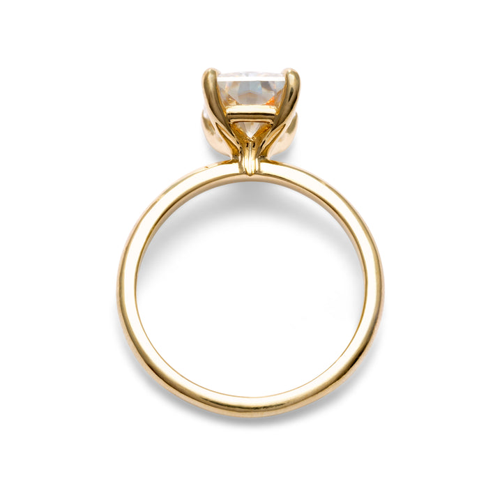 Jenny Radiant Cut Moissanite Engagement Ring - Identity Diamonds