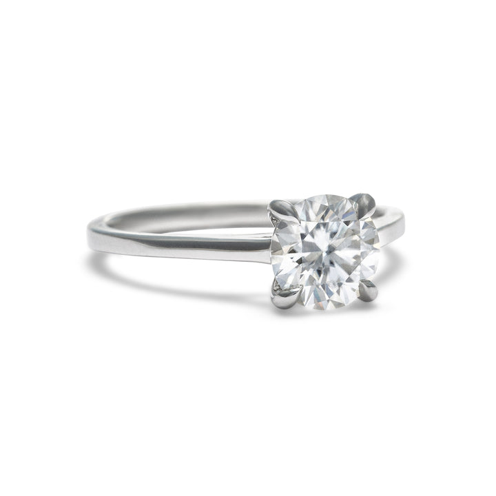 Brittany Moissanite Engagement Ring - Identity Diamonds