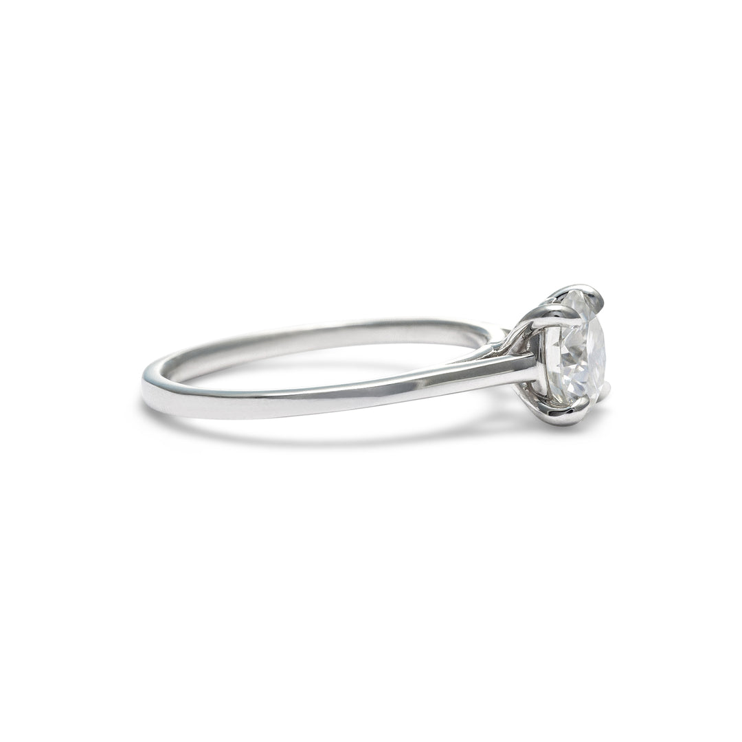 Brittany Moissanite Engagement Ring - Identity Diamonds