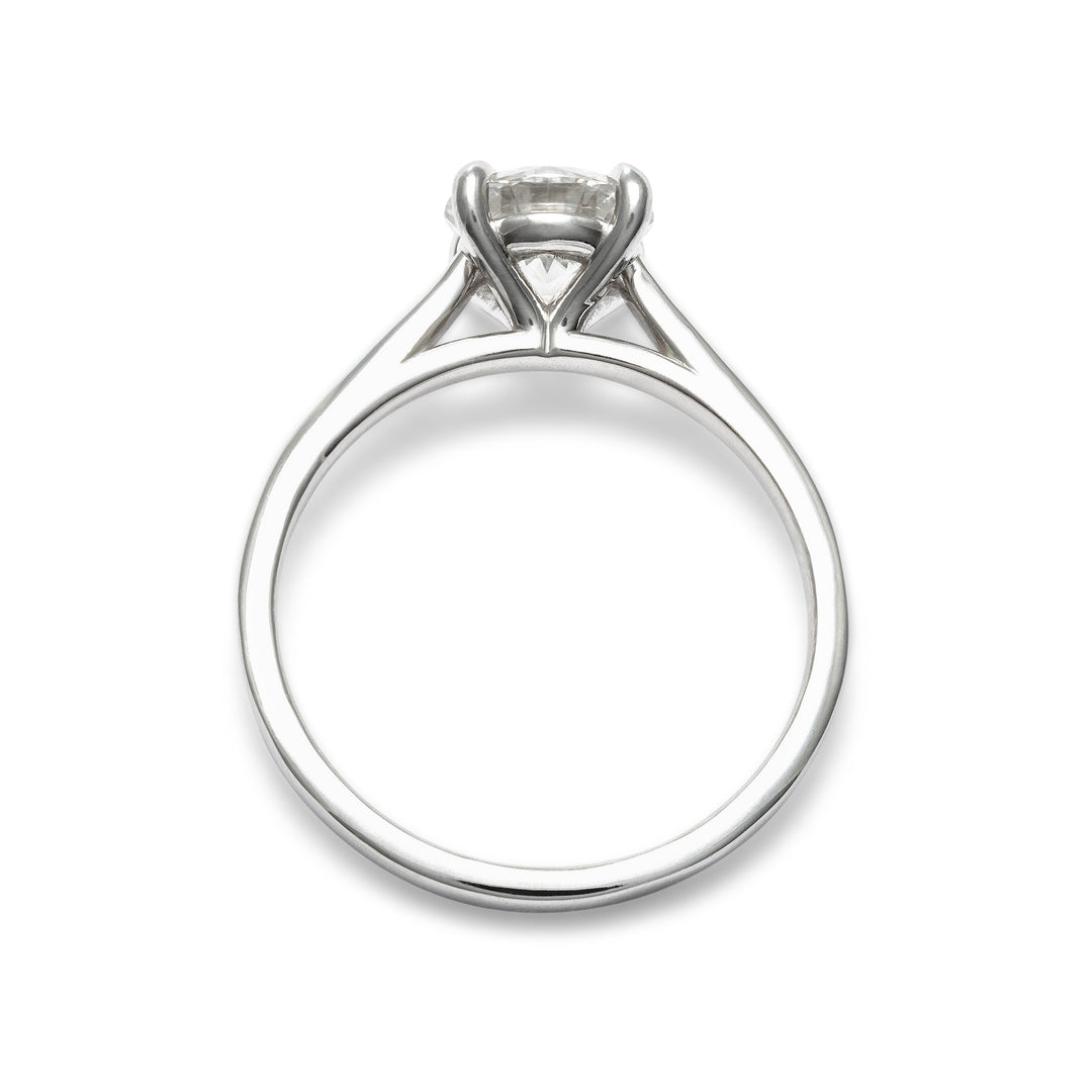 Brittany Moissanite Engagement Ring - Identity Diamonds