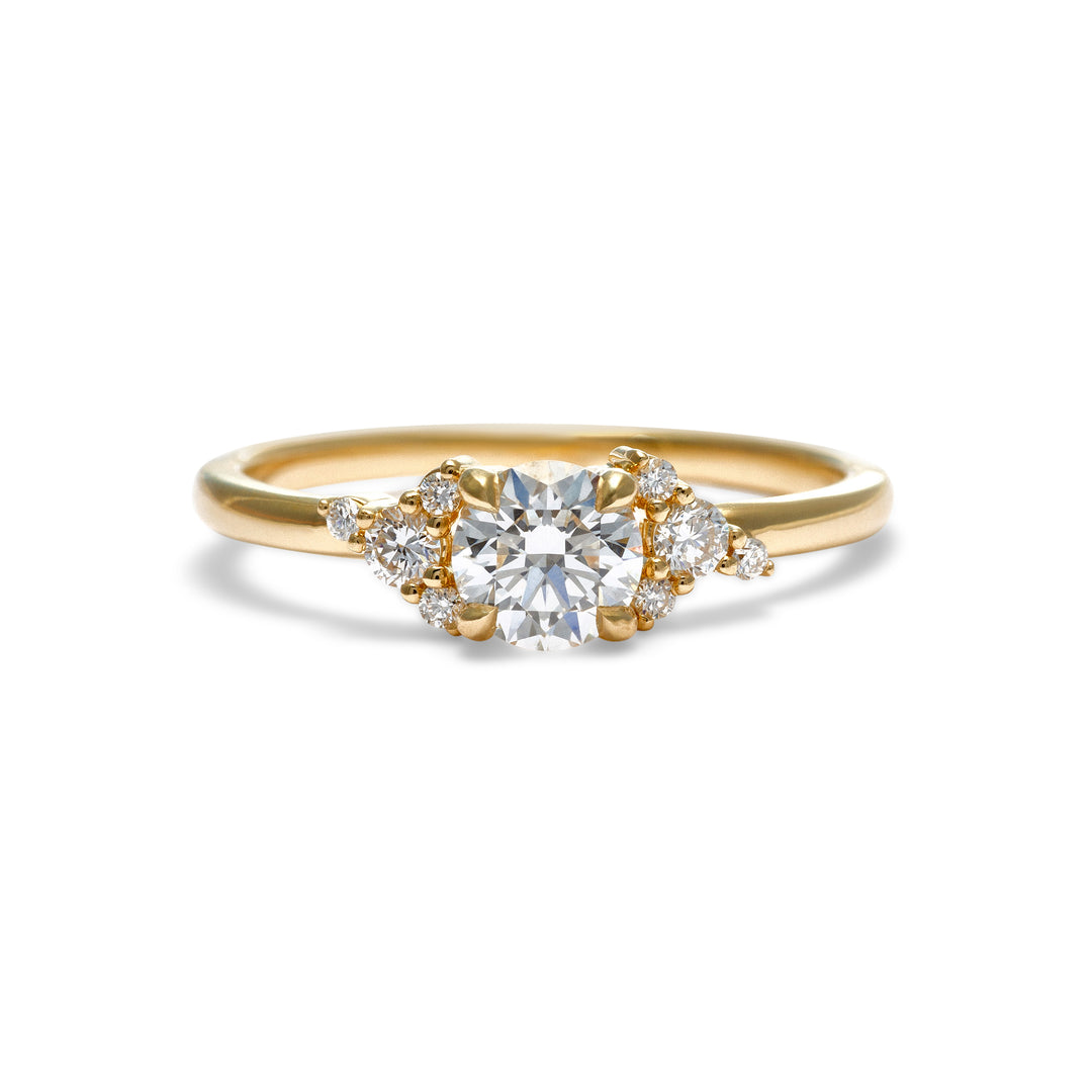 Bree Moissanite Engagement Ring - Identity Diamonds