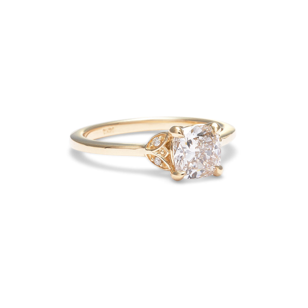 Olivia Cushion Cut Engagement Ring - Identity Diamonds