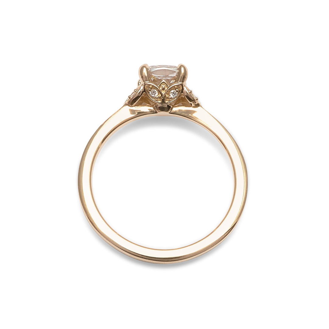 Olivia Cushion Cut Engagement Ring - Identity Diamonds