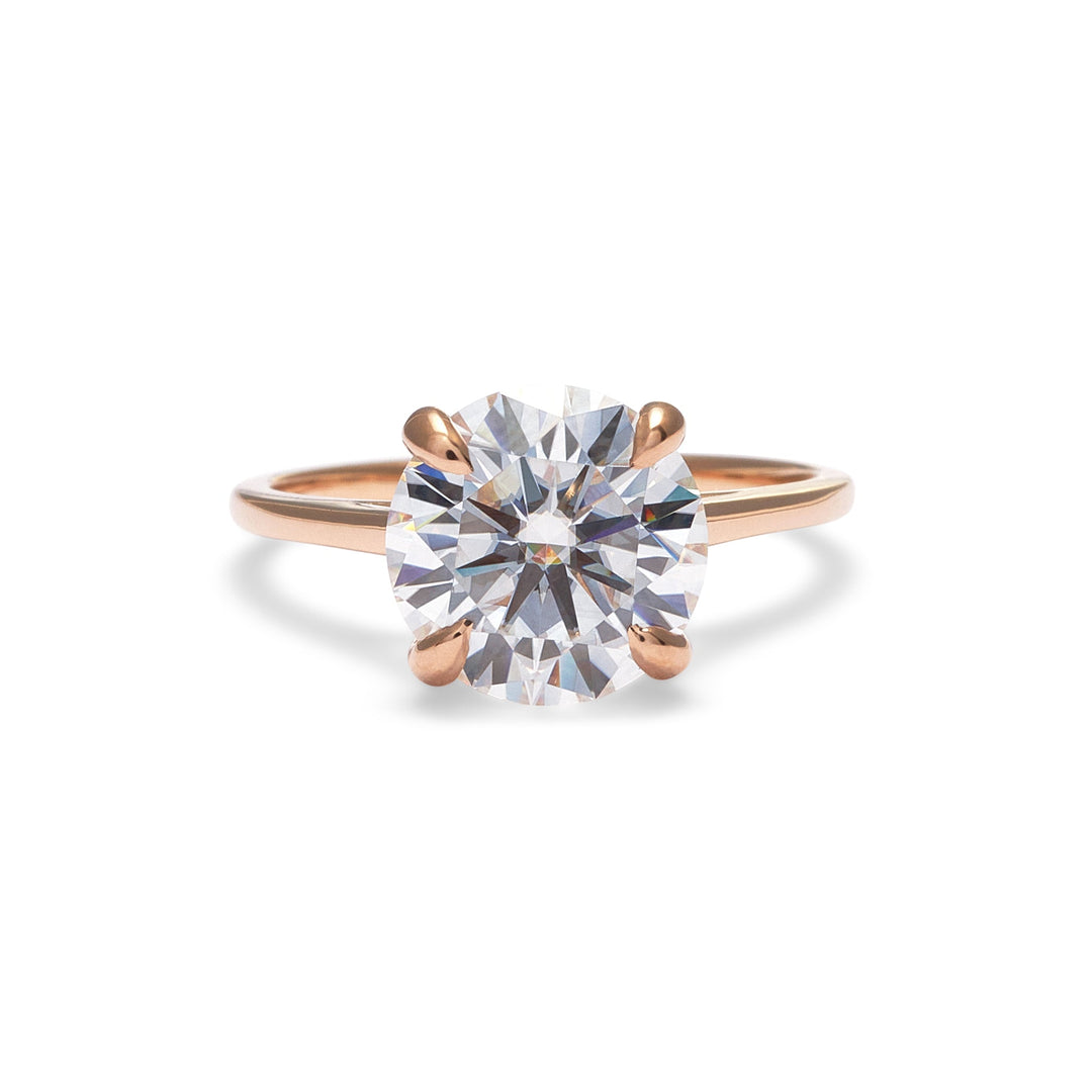 Brittany Moissanite Engagement Ring - Identity Diamonds
