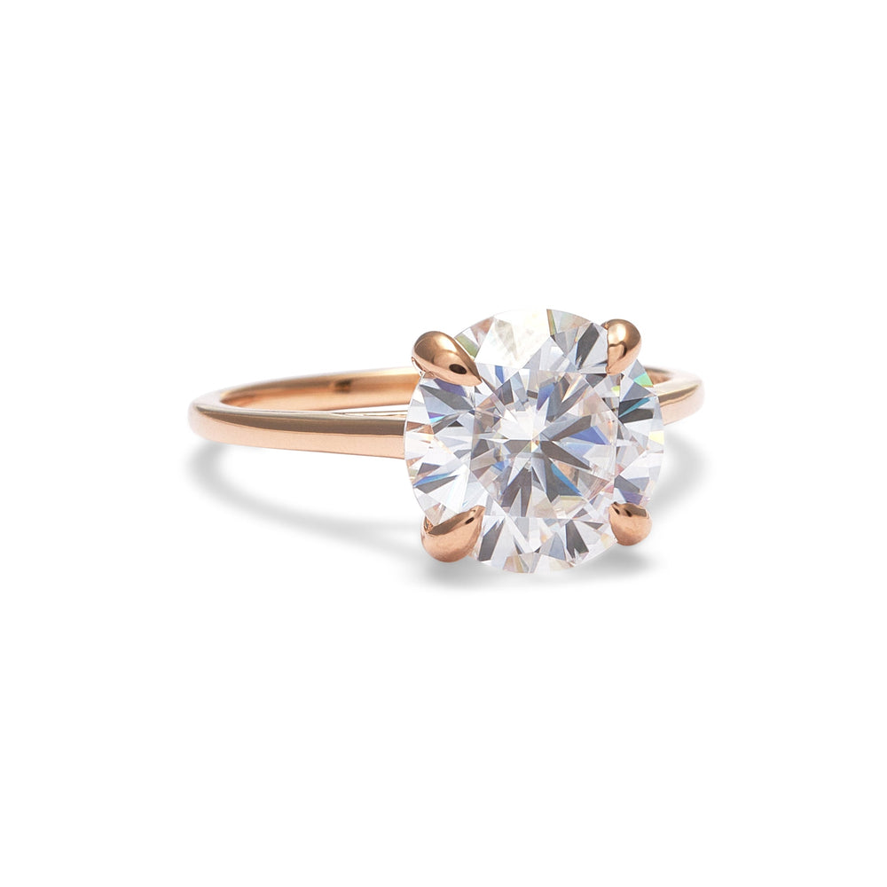 Brittany Moissanite Engagement Ring - Identity Diamonds