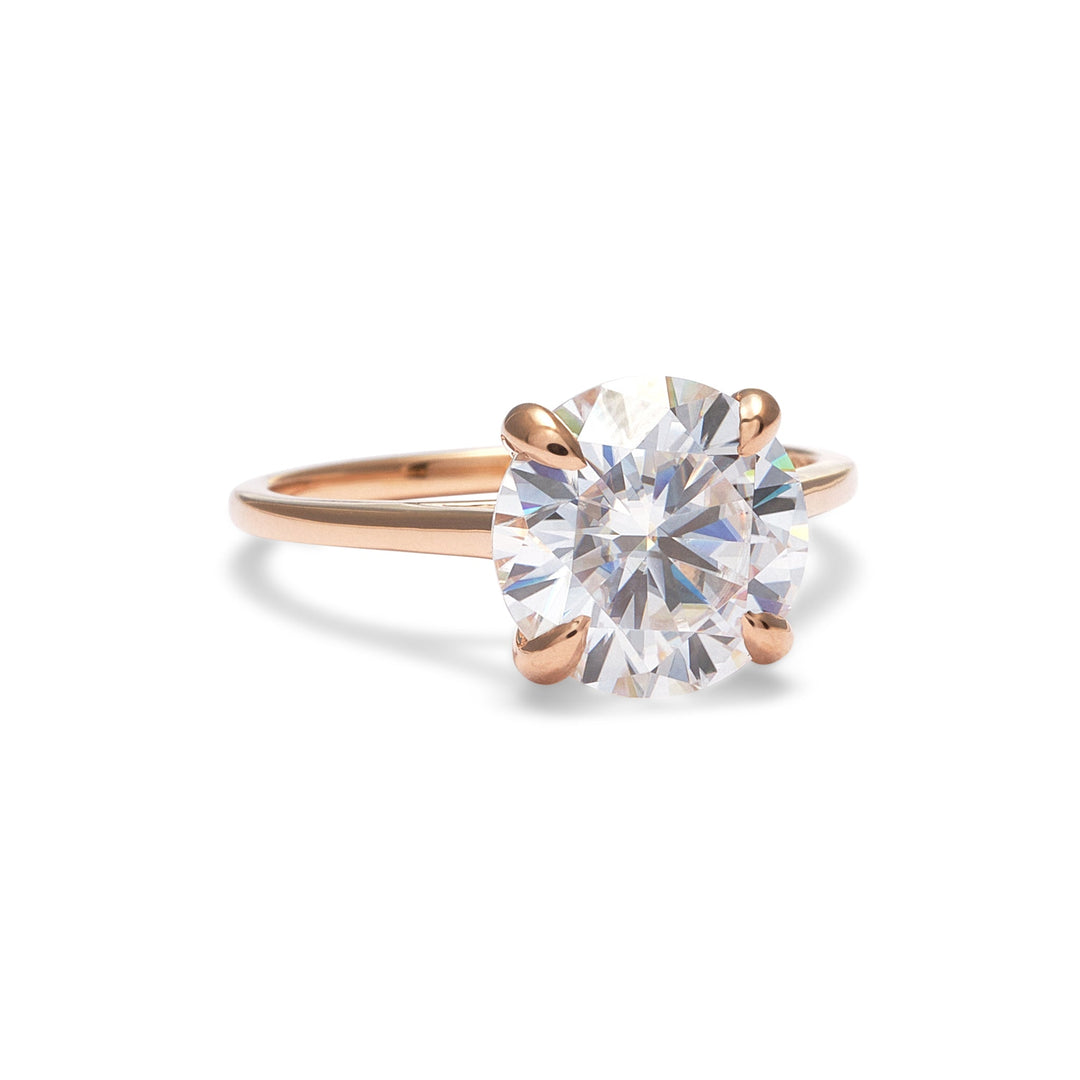 Brittany Moissanite Engagement Ring - Identity Diamonds