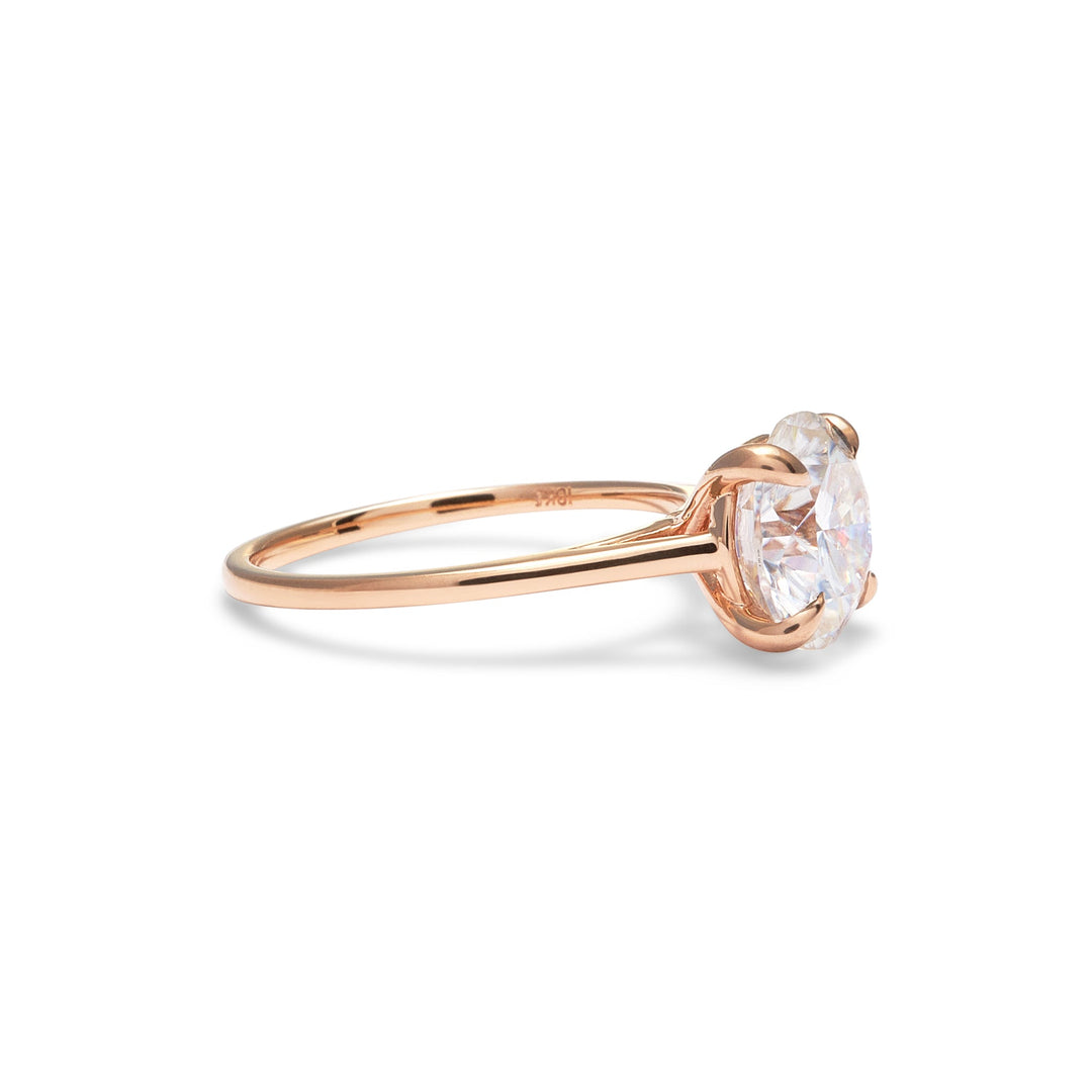 Brittany Moissanite Engagement Ring - Identity Diamonds