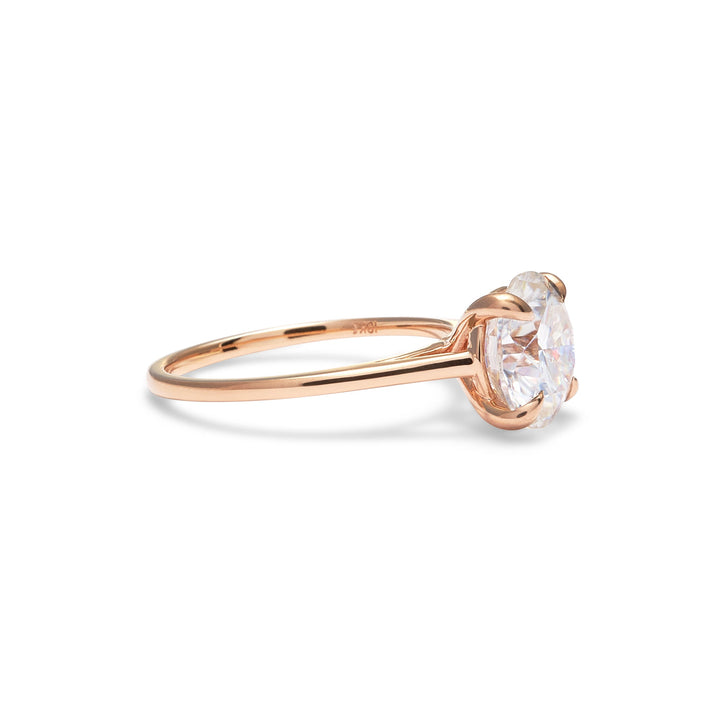 Brittany Moissanite Engagement Ring - Identity Diamonds