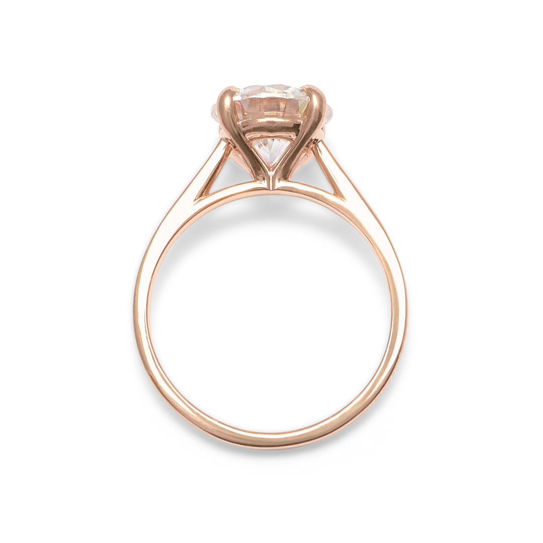 Brittany Moissanite Engagement Ring - Identity Diamonds