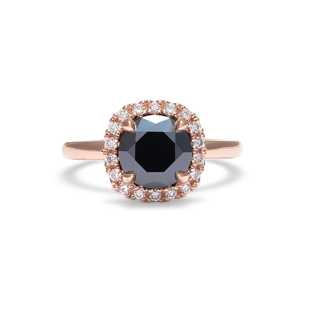 Adele Moissanite Engagement Ring - Identity Diamonds