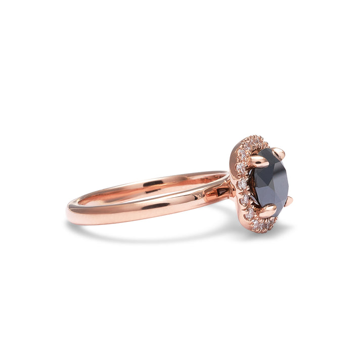 Adele Moissanite Engagement Ring - Identity Diamonds