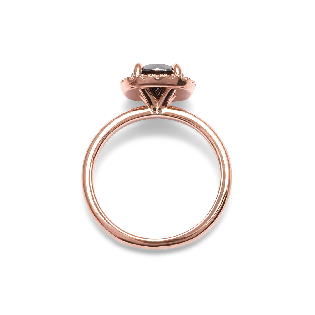 Adele Moissanite Engagement Ring - Identity Diamonds