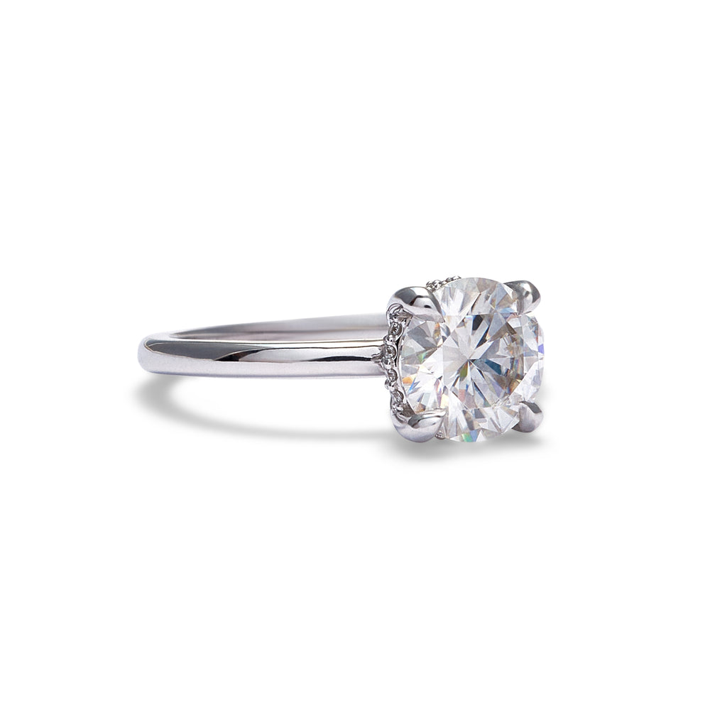 Celeste Moissanite Engagement Ring - Identity Diamonds
