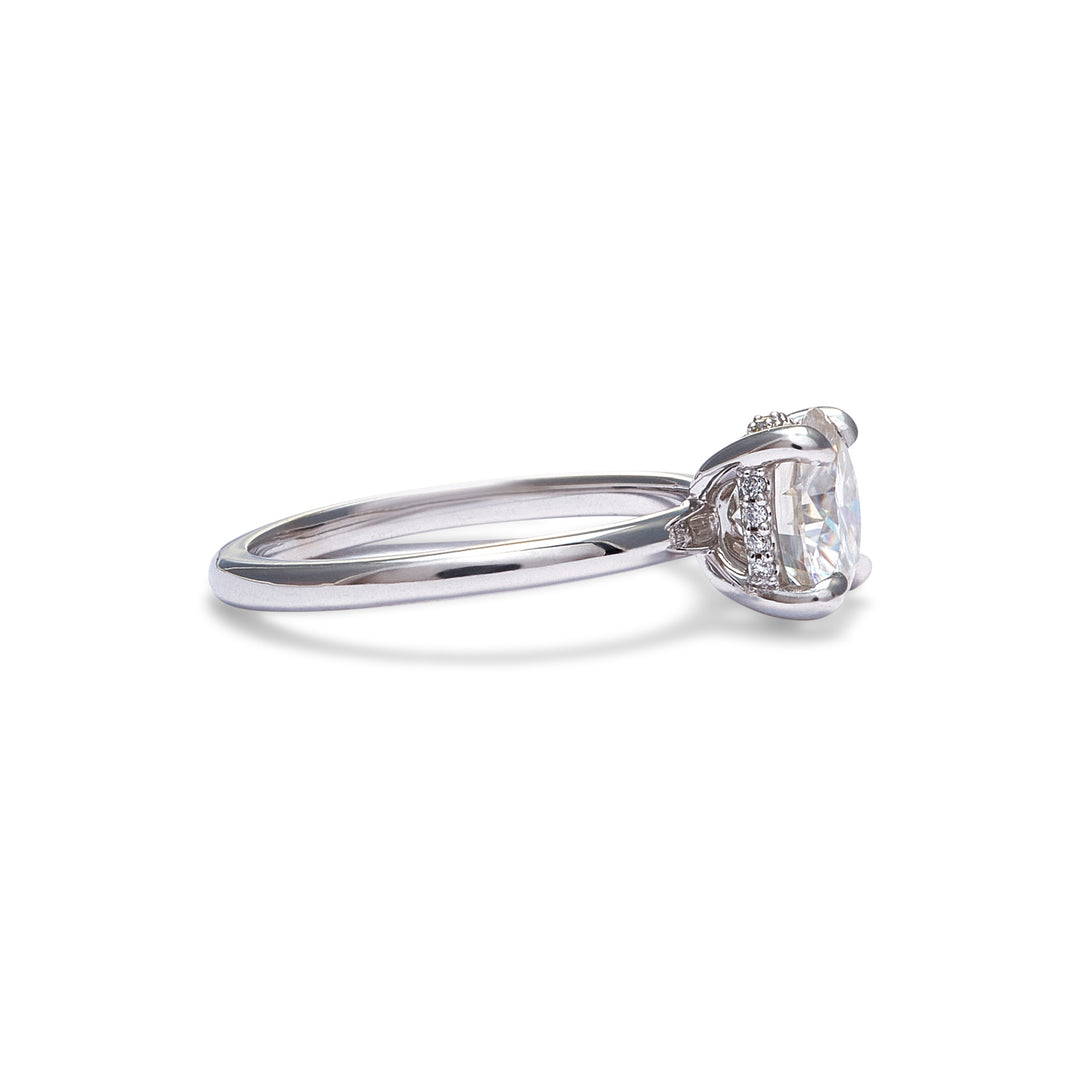 Celeste Moissanite Engagement Ring - Identity Diamonds